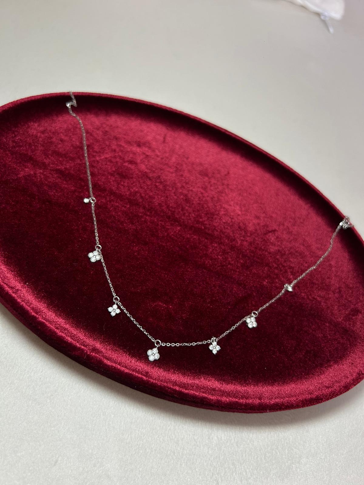 Collier Jardin d'Eden - Moissanite