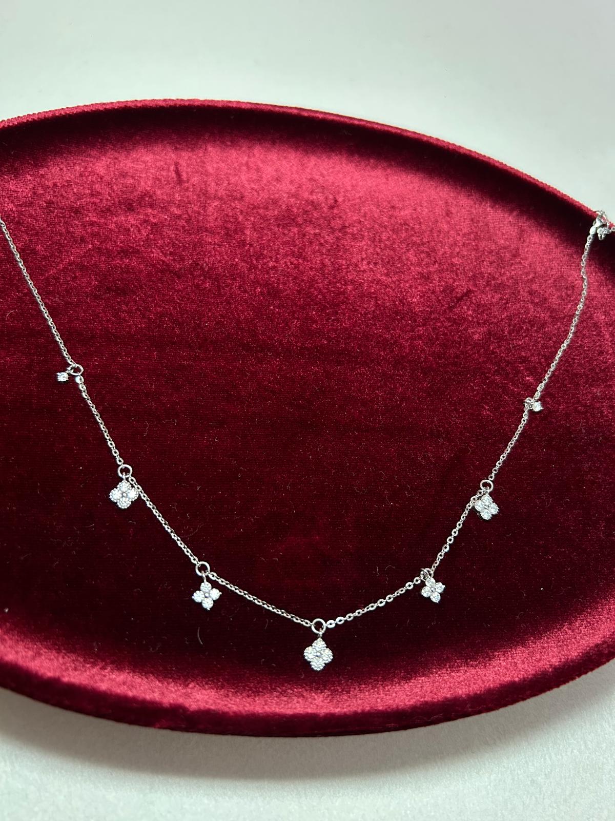 Collier Jardin d'Eden - Moissanite